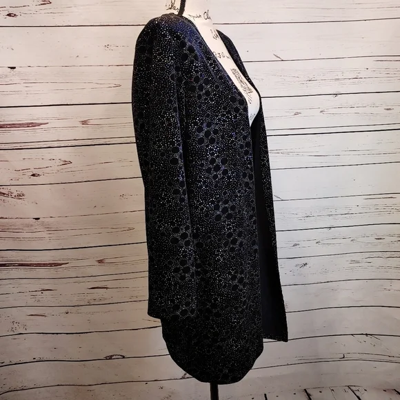 Onyx Nite Vintage Shimmer Cardigan - Picture 6 of 13